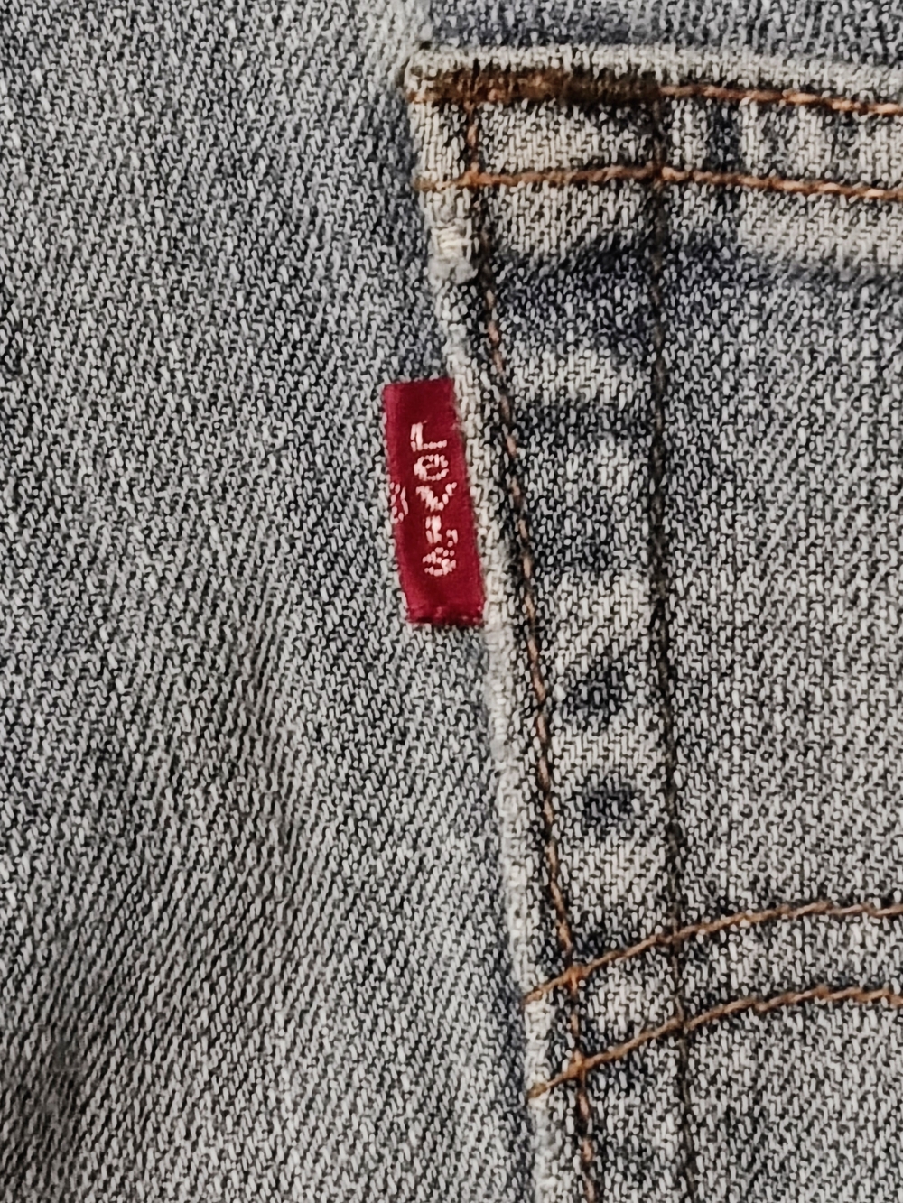 Levi's 515 Light Blue Boot Cut Jeans Size 12 - Picture 11 of 13